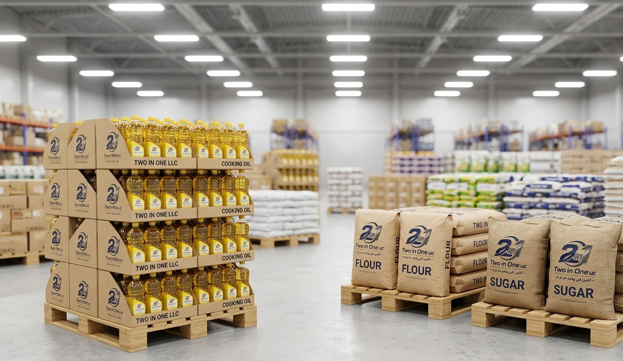 Food commodities and industrial materials supply