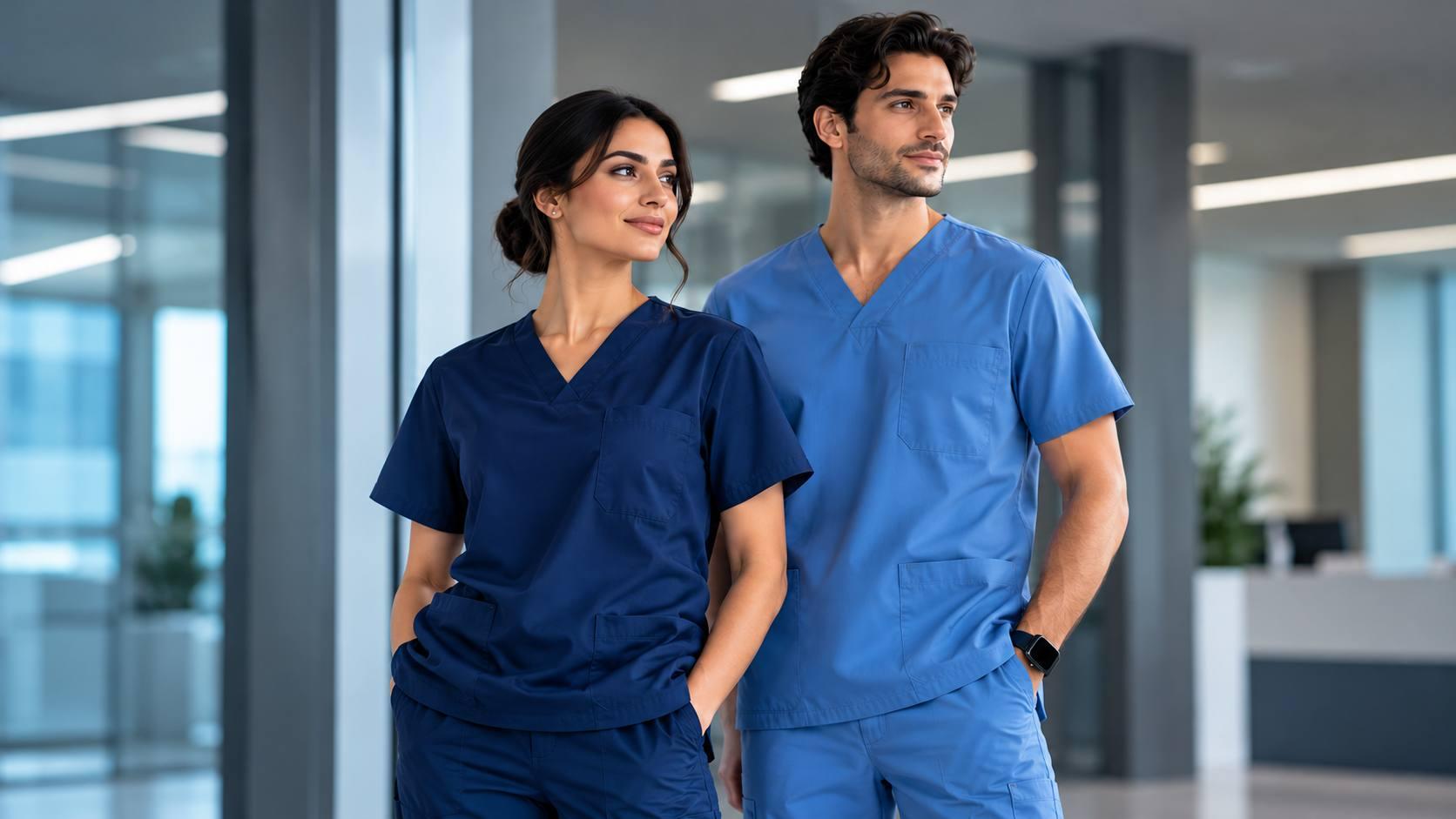 Medical uniforms for healthcare professionals